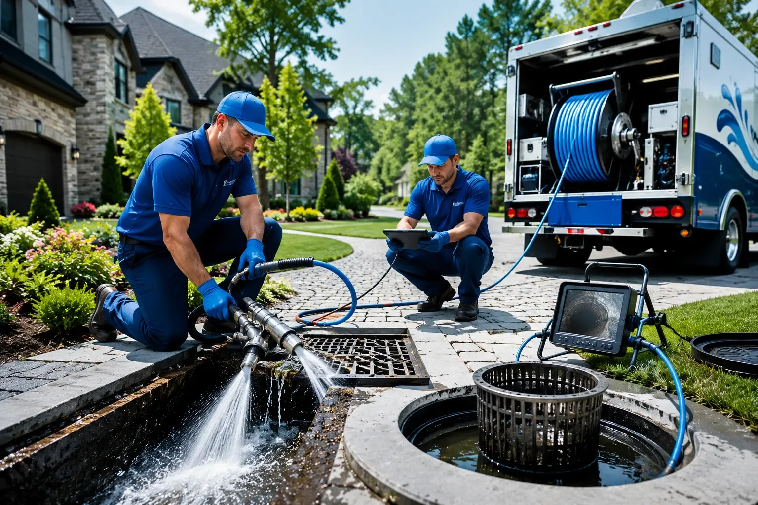 Local outdoor drain cleaning professionals in Mint Hill, NC